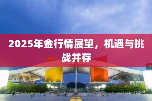2025年金行情展望，機遇與挑戰(zhàn)并存