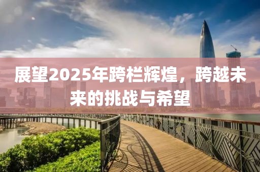 展望2025年跨欄輝煌，跨越未來的挑戰(zhàn)與希望