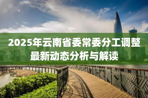 2025年云南省委常委分工調整最新動態(tài)分析與解讀