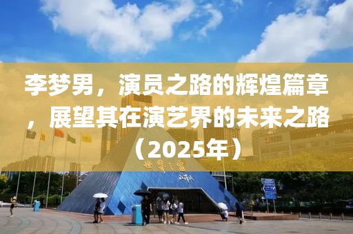 李夢男，演員之路的輝煌篇章，展望其在演藝界的未來之路（2025年）