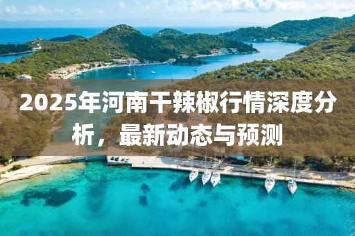 2025年河南干辣椒行情深度分析，最新動(dòng)態(tài)與預(yù)測(cè)