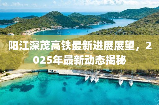 陽(yáng)江深茂高鐵最新進(jìn)展展望，2025年最新動(dòng)態(tài)揭秘