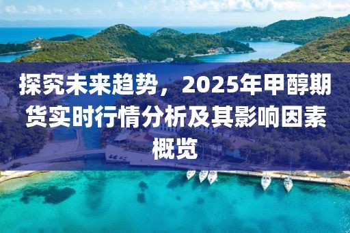 探究未來趨勢，2025年甲醇期貨實時行情分析及其影響因素概覽