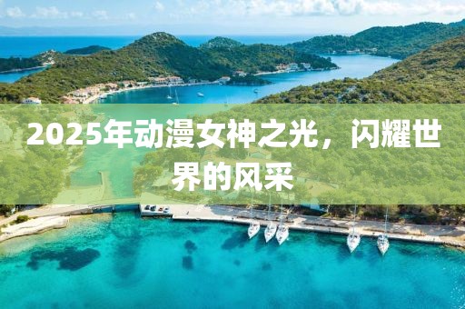 2025年動漫女神之光，閃耀世界的風采