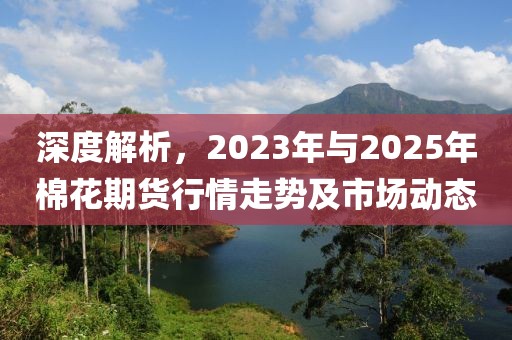 深度解析，2023年與2025年棉花期貨行情走勢(shì)及市場(chǎng)動(dòng)態(tài)