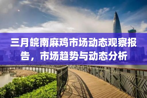 三月皖南麻雞市場動態(tài)觀察報告，市場趨勢與動態(tài)分析