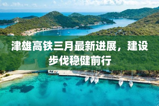 津雄高鐵三月最新進展，建設步伐穩(wěn)健前行