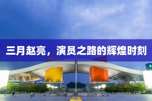 三月趙亮，演員之路的輝煌時刻