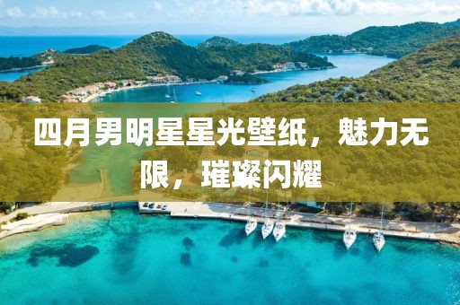 四月男明星星光壁紙，魅力無限，璀璨閃耀