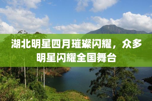 湖北明星四月璀璨閃耀，眾多明星閃耀全國舞臺