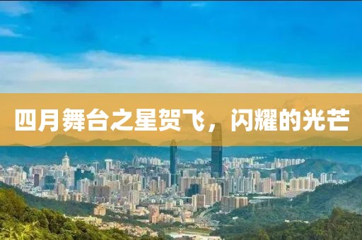 四月舞臺(tái)之星賀飛，閃耀的光芒
