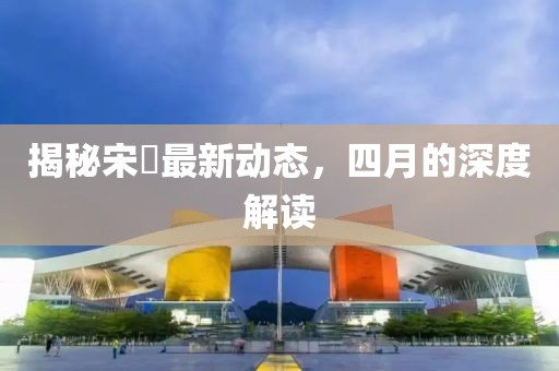揭秘宋喆最新動態(tài)，四月的深度解讀