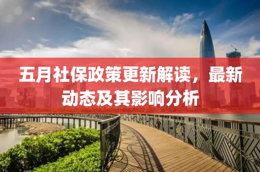 五月社保政策更新解讀，最新動(dòng)態(tài)及其影響分析