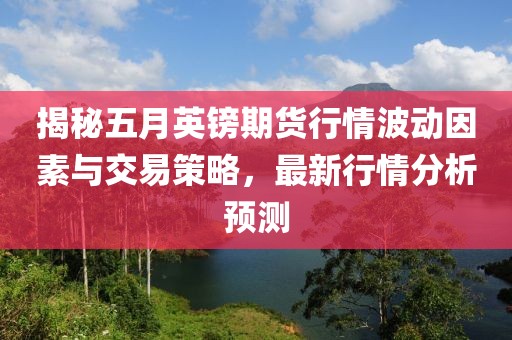 揭秘五月英鎊期貨行情波動因素與交易策略，最新行情分析預(yù)測