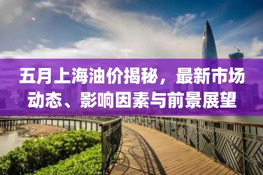 五月上海油價(jià)揭秘，最新市場動態(tài)、影響因素與前景展望