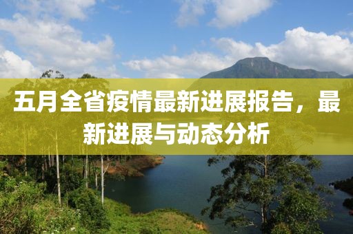 五月全省疫情最新進(jìn)展報告，最新進(jìn)展與動態(tài)分析