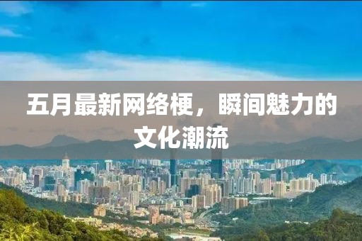五月最新網(wǎng)絡(luò)梗，瞬間魅力的文化潮流