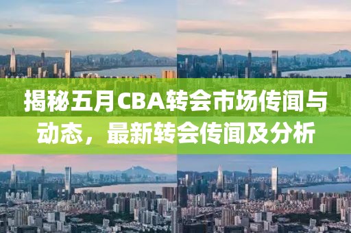 揭秘五月CBA轉(zhuǎn)會(huì)市場(chǎng)傳聞與動(dòng)態(tài)，最新轉(zhuǎn)會(huì)傳聞及分析