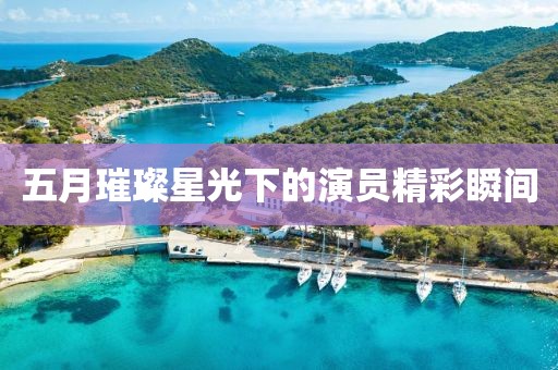 五月璀璨星光下的演員精彩瞬間