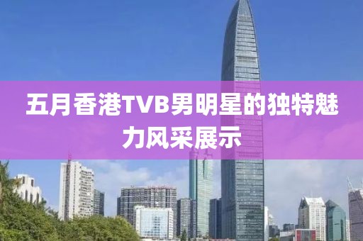 五月香港TVB男明星的獨特魅力風(fēng)采展示