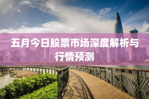 五月今日股票市場深度解析與行情預(yù)測