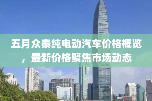 五月眾泰純電動汽車價格概覽，最新價格聚焦市場動態(tài)