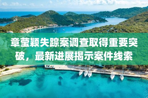 章瑩穎失蹤案調(diào)查取得重要突破，最新進(jìn)展揭示案件線索