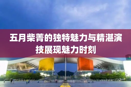 五月柴菁的獨(dú)特魅力與精湛演技展現(xiàn)魅力時(shí)刻