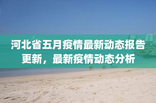 河北省五月疫情最新動態(tài)報告更新，最新疫情動態(tài)分析