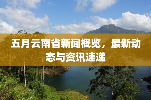 五月云南省新聞概覽，最新動態(tài)與資訊速遞