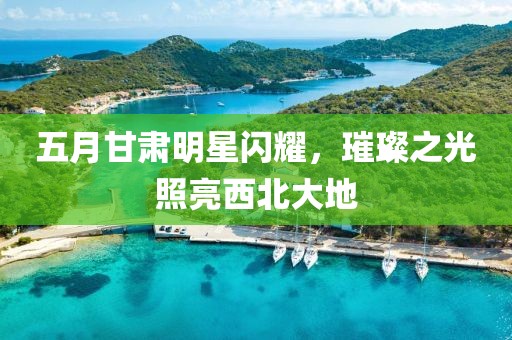 五月甘肅明星閃耀，璀璨之光照亮西北大地