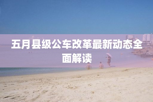五月縣級公車改革最新動態(tài)全面解讀
