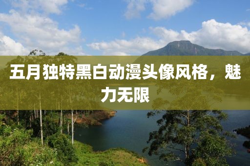 五月獨特黑白動漫頭像風(fēng)格，魅力無限