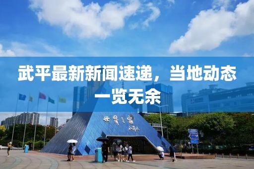 武平最新新聞速遞，當(dāng)?shù)貏討B(tài)一覽無余
