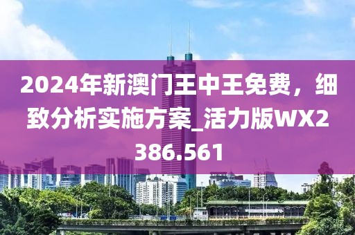 2024年新澳門(mén)王中王免費(fèi)，細(xì)致分析實(shí)施方案_活力版WX2386.561