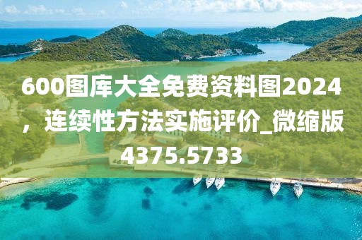 600圖庫大全免費(fèi)資料圖2024，連續(xù)性方法實施評價_微縮版4375.5733