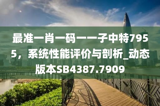 最準(zhǔn)一肖一碼一一子中特7955，系統(tǒng)性能評價與剖析_動態(tài)版本SB4387.7909