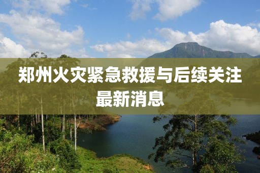 鄭州火災緊急救援與后續(xù)關注最新消息
