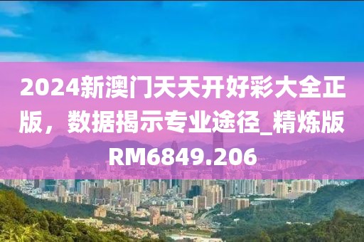 2024新澳門天天開好彩大全正版，數據揭示專業(yè)途徑_精煉版RM6849.206