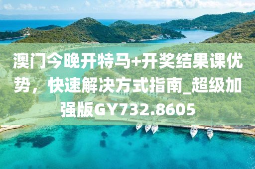 澳門今晚開特馬+開獎結(jié)果課優(yōu)勢，快速解決方式指南_超級加強版GY732.8605