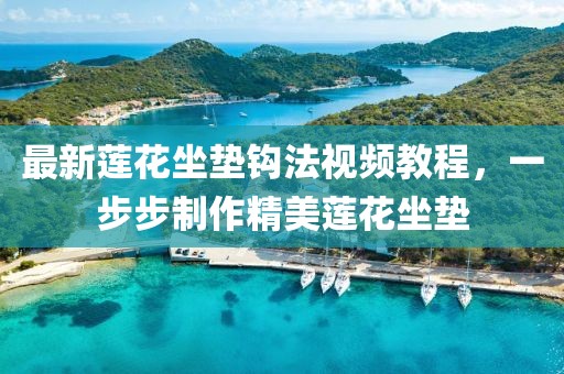 最新蓮花坐墊鉤法視頻教程，一步步制作精美蓮花坐墊