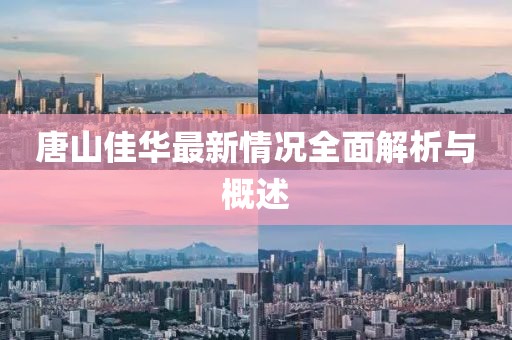 唐山佳華最新情況全面解析與概述