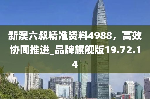 新澳六叔精準(zhǔn)資料4988，高效協(xié)同推進(jìn)_品牌旗艦版19.72.14
