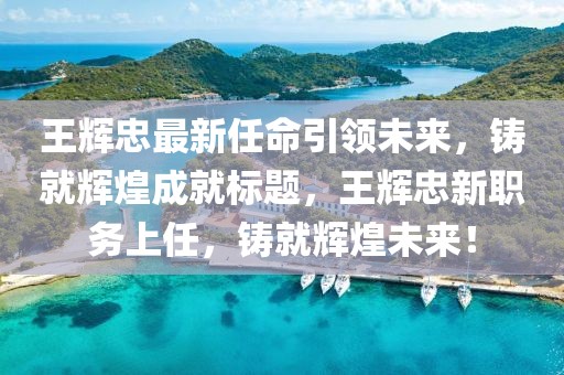 王輝忠最新任命引領(lǐng)未來，鑄就輝煌成就標(biāo)題，王輝忠新職務(wù)上任，鑄就輝煌未來！