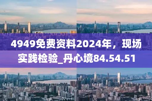 4949免費(fèi)資料2024年，現(xiàn)場(chǎng)實(shí)踐檢驗(yàn)_丹心境84.54.51