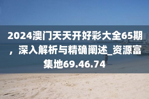 2024澳門天天開好彩大全65期，深入解析與精確闡述_資源富集地69.46.74