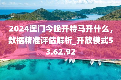 2024澳門今晚開特馬開什么，數(shù)據(jù)精準評估解析_開放模式53.62.92