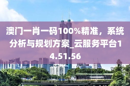 澳門一肖一碼100%精準，系統(tǒng)分析與規(guī)劃方案_云服務平臺14.51.56