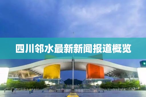 四川鄰水最新新聞報(bào)道概覽