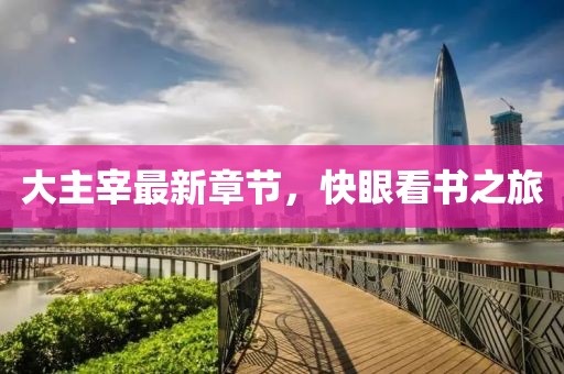 大主宰最新章節(jié)，快眼看書之旅